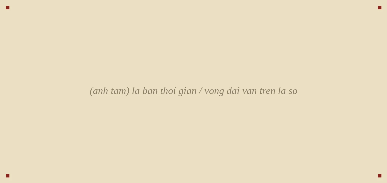 la bàn thời gian / vòng đại vận trên lá số