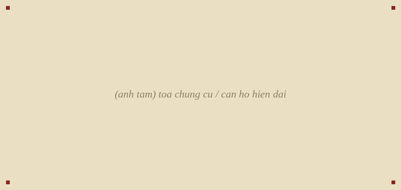tòa chung cư / căn hộ hiện đại