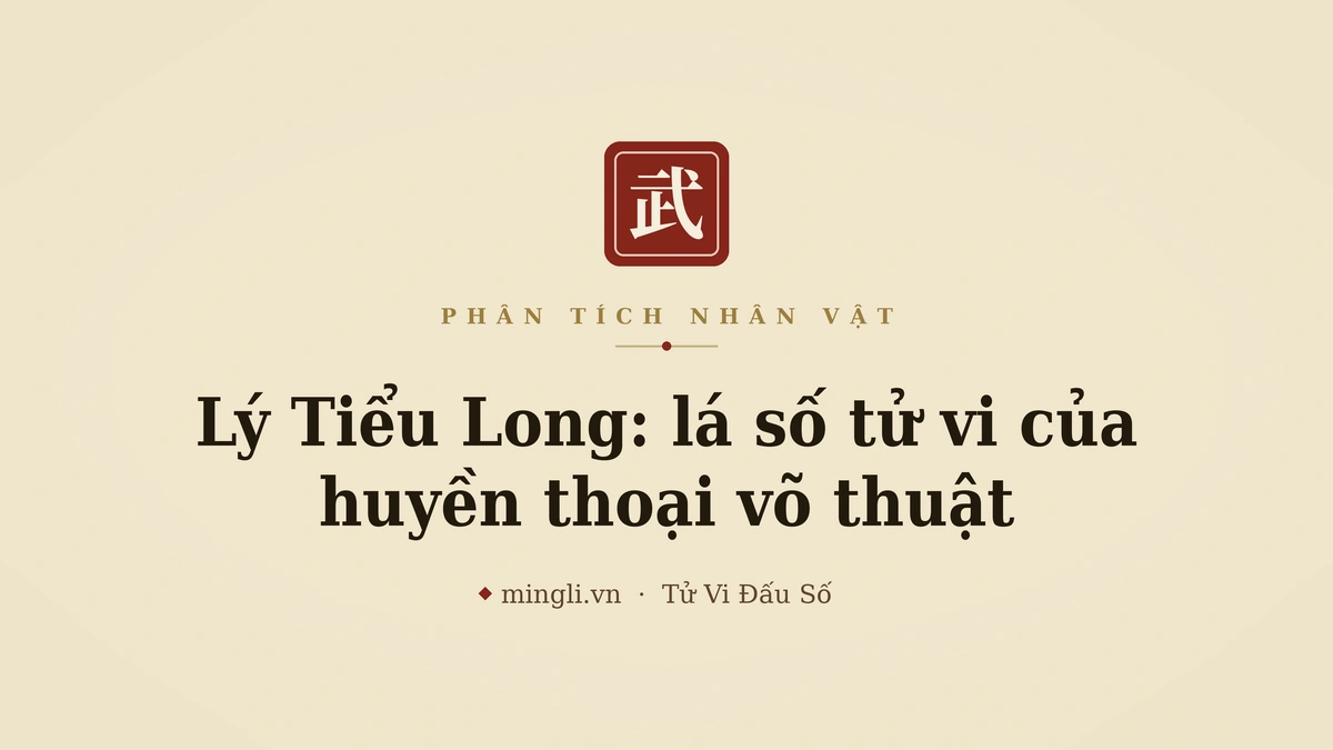 chân dung Lý Tiểu Long (Bruce Lee)